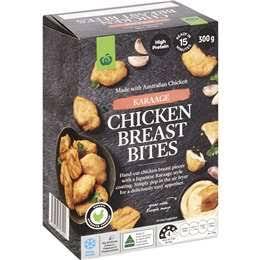 Woolworths Chicken Breast Bites Karaage 300g