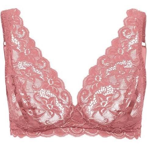 Hanro Bra - Women - Sweet Pepper Pink - Moments Soft Cup - 071465