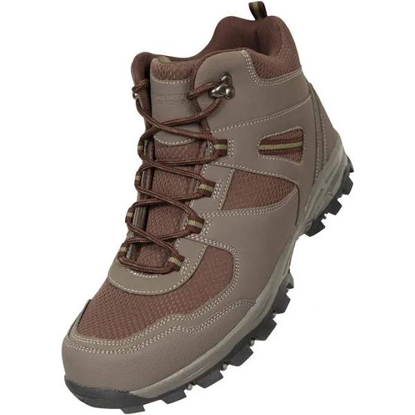 Mountain Warehouse Mens McLeod Wide Walking Boots Brown 10 UK