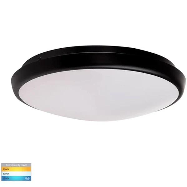 Ostron Led Oyster Light CCT 18W Black