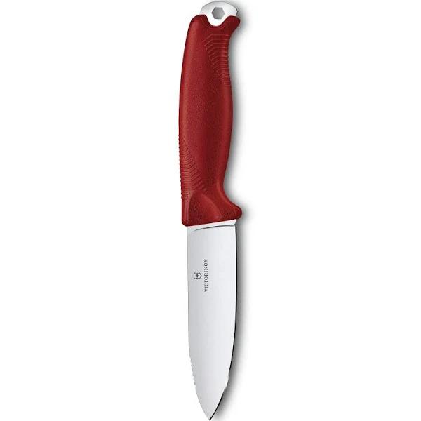 Victorinox Venture Knife With Sheath and Belt Carry Loop - Red