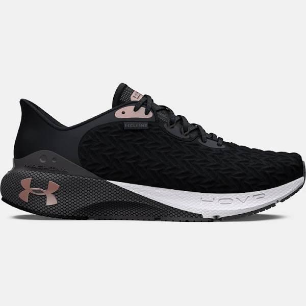 Under Armour HOVR Machina 3 Womens Running Shoes Black/Rose US 8