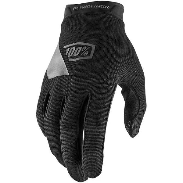 100 Percent - Ridecamp Black Women's Gloves