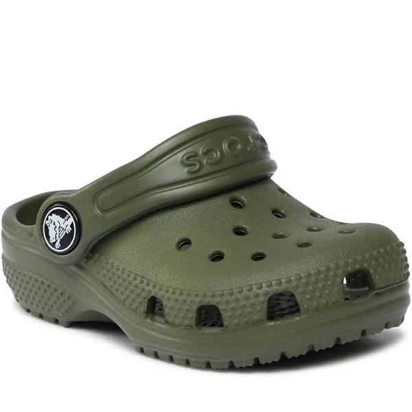 Crocs Classic Toddlers Clogs (206990) - Army Green - C08