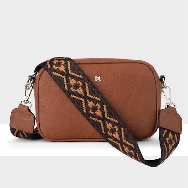 Monica Camera Crossbody Bag + Aztec Bag Strap