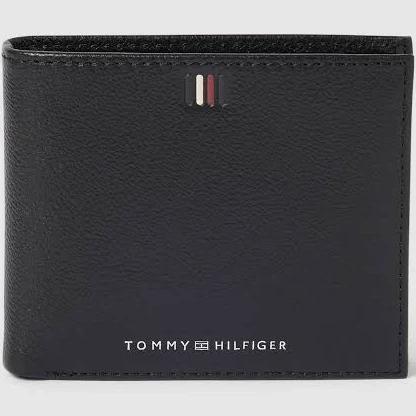 Tommy Hilfiger Central Wallet Black Man AM0AM11855-BDS-OS