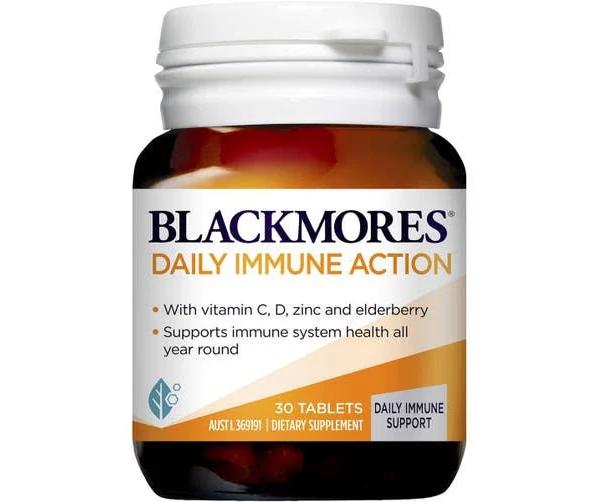 Blackmores Daily Immune Action 30 Tablets