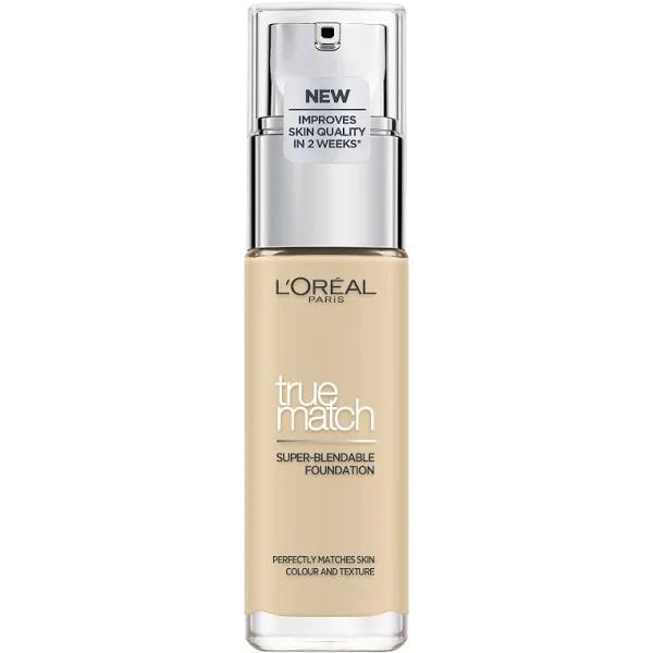 L'Oreal Paris True Match Liquid Foundation, 1W Golden Ivory