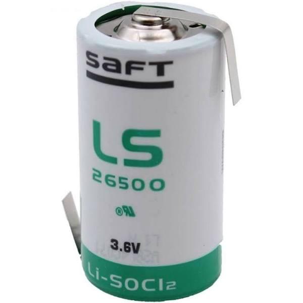 3.6V C Size Lithium Battery 7700mAh Saft LS26500 R14 Li-SOCl2