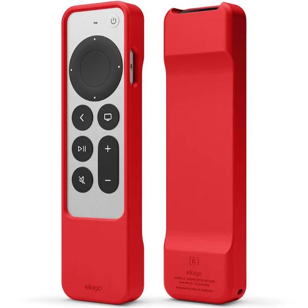 elago R1 Case Compatible With Apple TV 4K Siri Remote 3rd Generation(2022) and 2nd Generation(2021) - Magnet Technology, Lanyard Included, Heavy