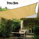 Wallaroo Rectangular Shade Sail 7m x 5m - Sand