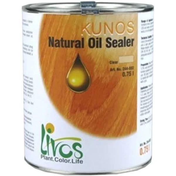 Livos KUNOS Natural Oil Sealer - Clear - 750ml Finishing