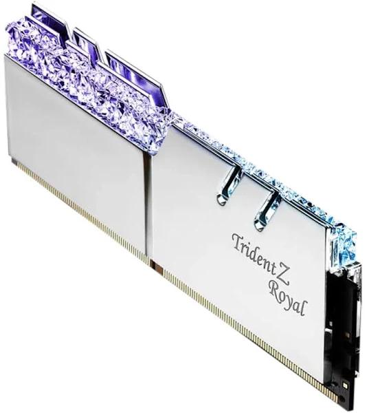 G.SKILL Trident Z Royal 32GB(2x16GB) DDR4-3600 Silver [F4-3600C19D-32GTRS]