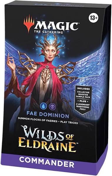 Magic The Gathering Wilds of Eldraine Commander Decks (4 Decks Per Pack)