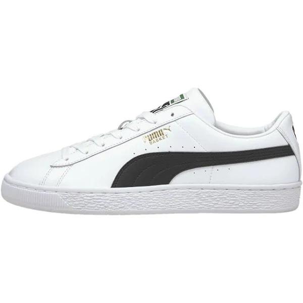 Basket Classic XXI Men's Sneakers in White, Size 6.5 by Puma