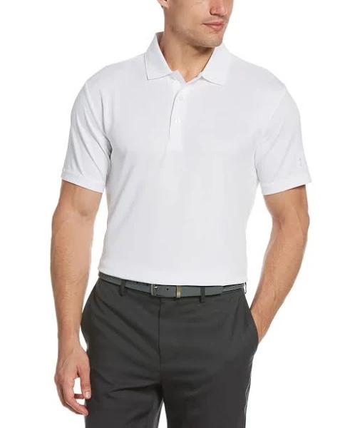 PGA Tour Men's Short Sleeve Airflux Solid Polo | Athletic & Outdoor Clothing