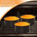 USA Pan Nonstick Round Cake Pan Set of 3, Small