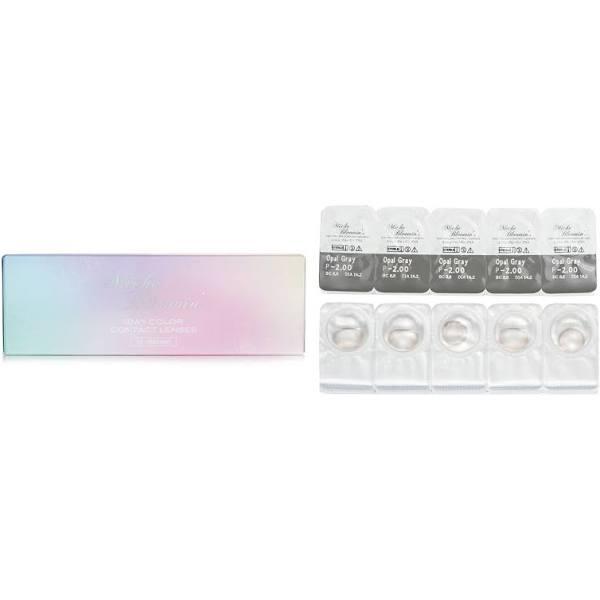 Miche Bloomin' Iris Glow 1 Day Color Contact Lenses 506 Opal Gray - No.2.00 - 10 Piece