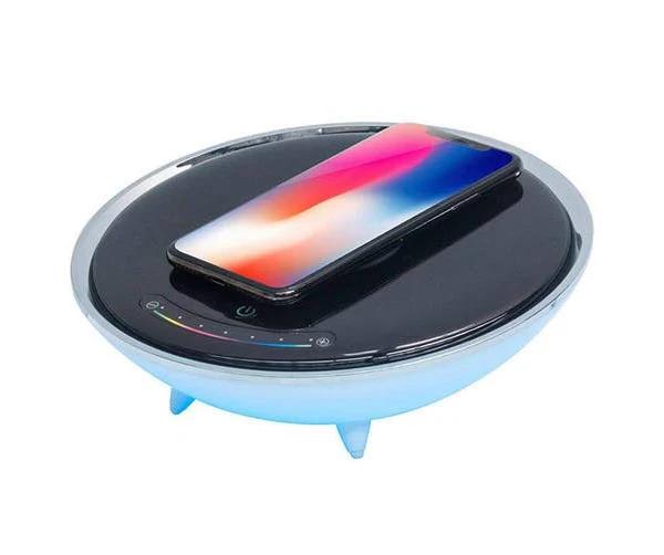 mbeat Wireless Charging Station with RGB Colour Lighting Charging