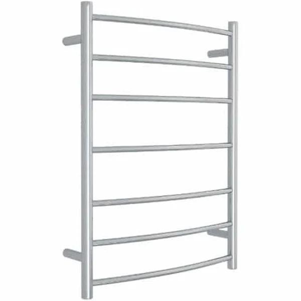 Thermogroup 7 Bar Thermorail Curved Heated Towel Ladder 600mm