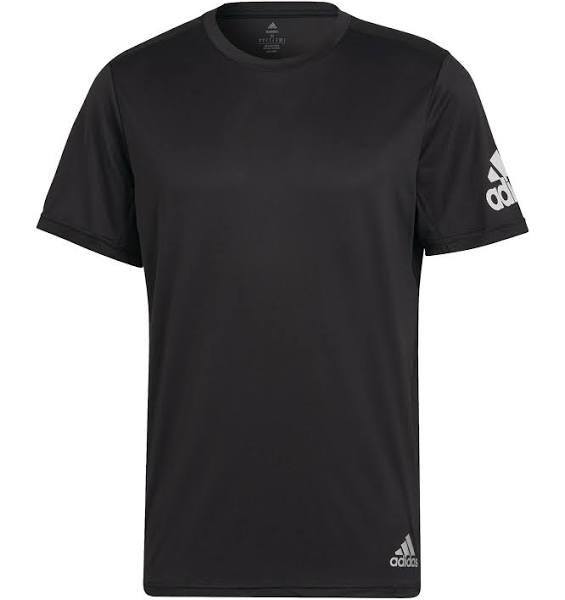 Adidas Mens Run It Tee Black M