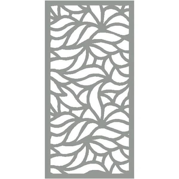 ProtectorAl Protector Aluminium 900 x 1800 x 3mm Solid Aluminium Profile 15 Decorative Panel Unframed - Palladium Silver