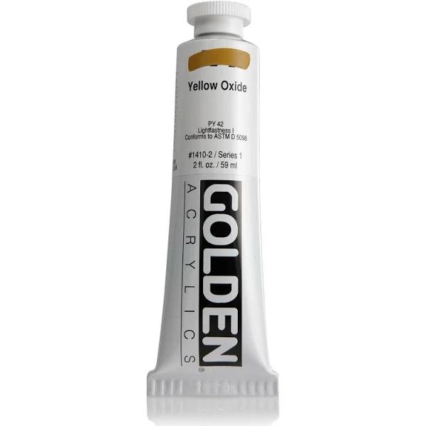 Golden Heavy Body Acrylic 59ml Yellow Oxide