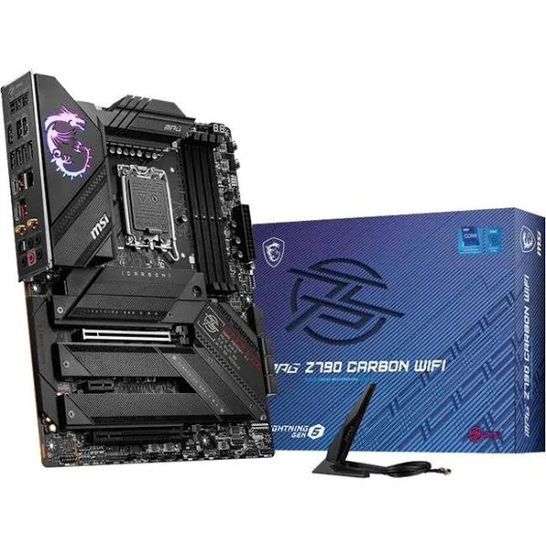 MSI MPG Z790 Carbon Wifi LGA 1700 ATX Motherboard