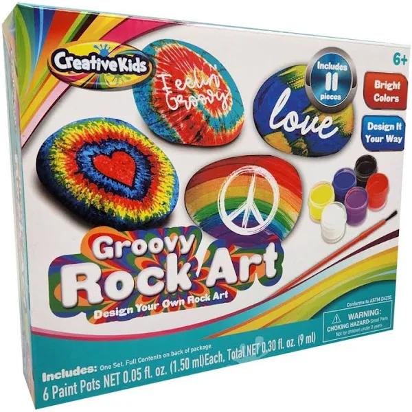 Creative Kids Groovy Rock Art Kit