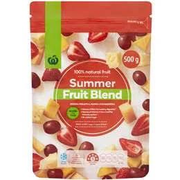 Woolworths Summer Frozen Fruit Blend 500g