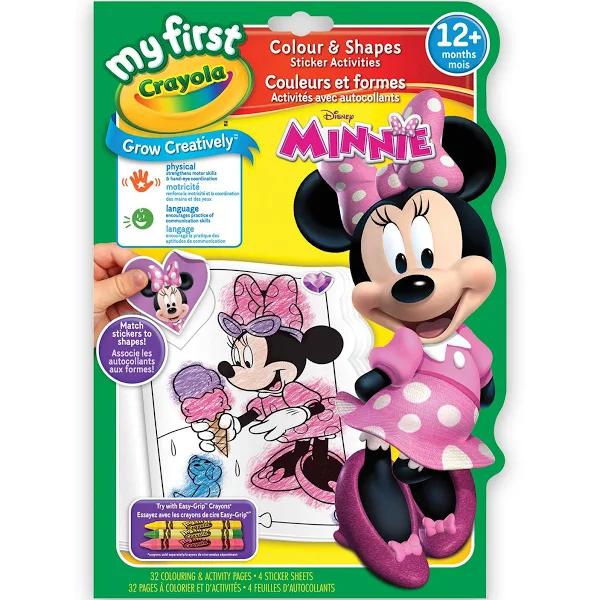 Crayola My First Colours and Shapes - Minnie Mouse