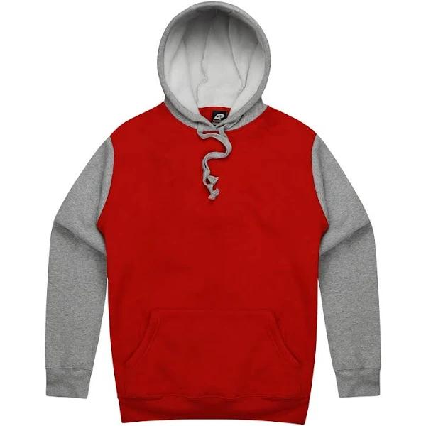 Monash Mens Hoodies - Assorted Colours - 1530 Red/Grey / L