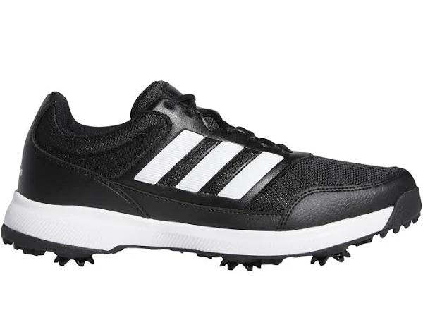 Adidas Tech Response 2.0 Golf Shoes - Black/White - Size: 8 M