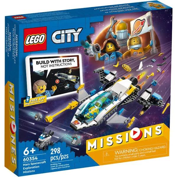 LEGO City Mars Spacecraft Exploration Missions Set 60354 - AfterPay & zipPay Available