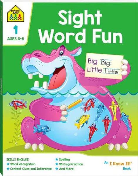 School Zone Sight Word Fun: An I Know It! Book