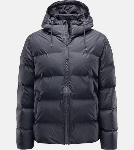 Rains Puffer Jacket Blue S Man