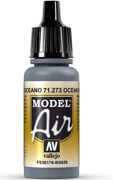 Vallejo Model Air - Ocean Gray 17 ml