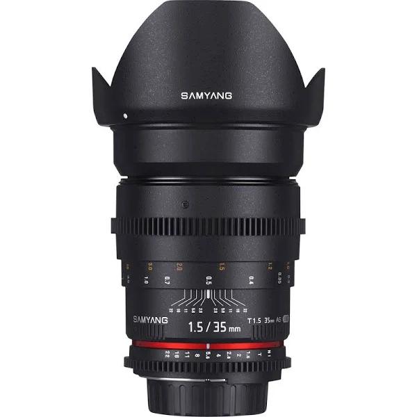 Samyang 35mm T1.5 Cine Lens for Nikon F SYCV35-N