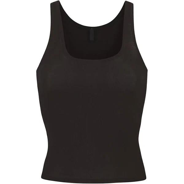 SKIMS Black Soft Lounge Tank Top