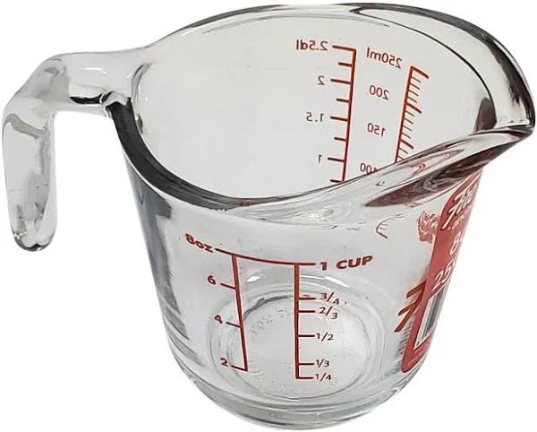 Anchor Hocking Small Measuring Jug 250 ml - 1 Cup