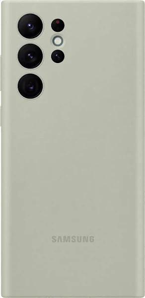 Samsung Galaxy S22 Ultra Silicone Cover (Olive Green)