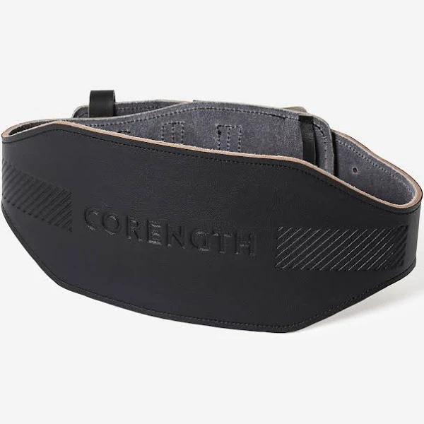 Corength Weight Training Leather Lumbar Belt - Black | Buy Online with AfterPay & Zip