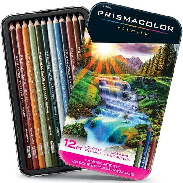 Prismacolor Landscape Colored Pencils Set 12/Pkg