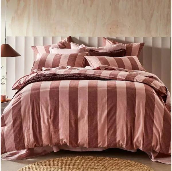 MyHouse Lena Quilt Cover Set Rose