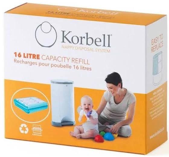 Korbell Nappy Refill 4,8 Or 12 Refills For 16l - 100% Compatible