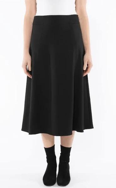 Jump Womens Ponte A-Line Skirt Black / XL