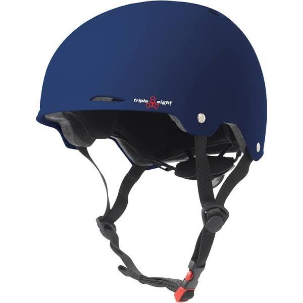 Triple Eight Gotham Matte Helmet, Blue, Small/Medium