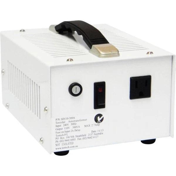 Tortech 300W 240V to USA 110V Stepdown Transformer