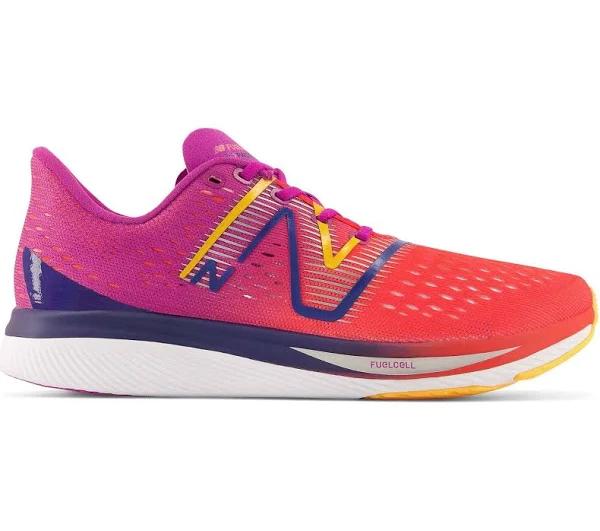 New Balance FuelCell SuperComp Pacer Shoes Pink Lilac Yellow Women - 40.5