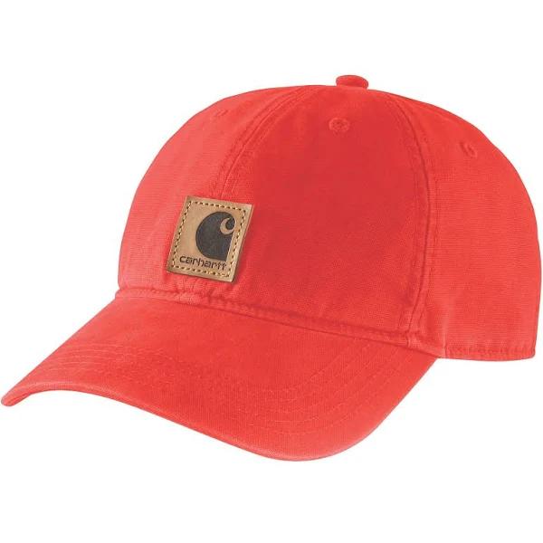 Carhartt Mens Odessa Adjustable Fast-Dry Baseball Cap Currant One Size